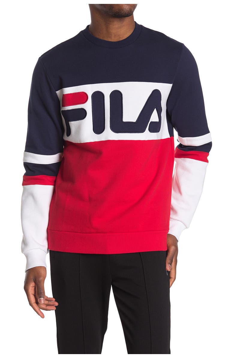 FILA Freddie Logo Sweatshirt, Alternate, color,
