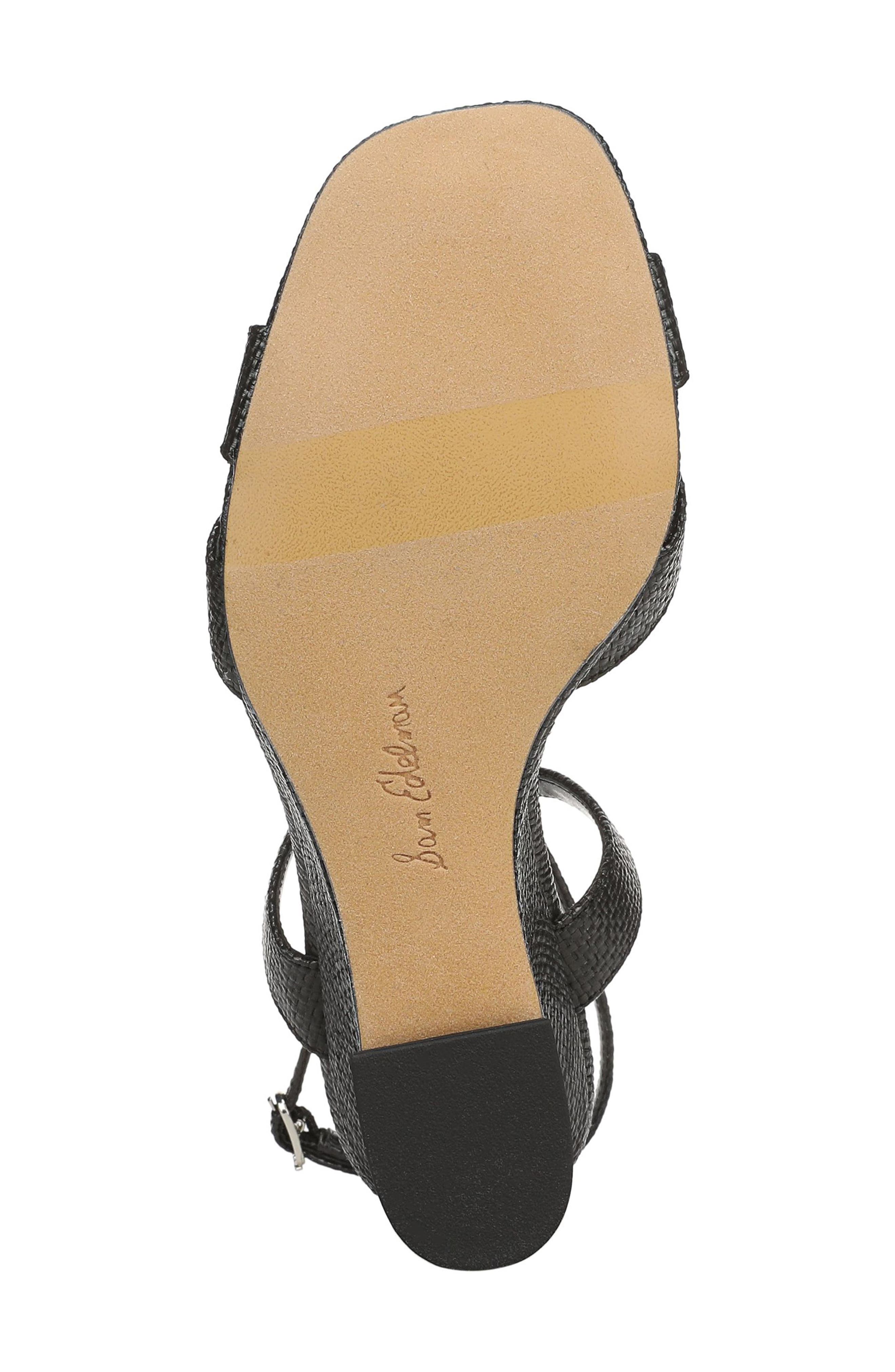 Sam Edelman Davi Ankle Strap Wedge Sandal, Alternate, color, 