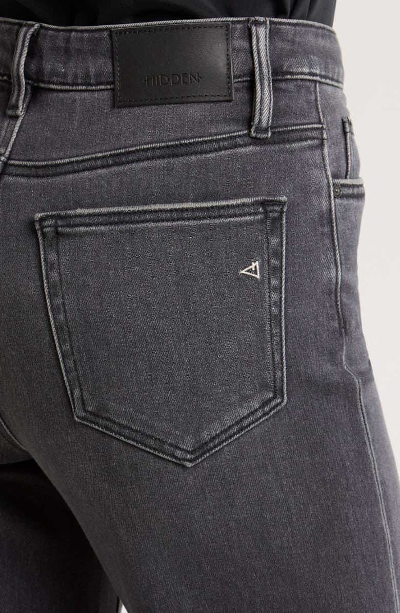 HIDDEN JEANS Relaxed Straight Leg Jeans, Alternate, color, Charcoal
