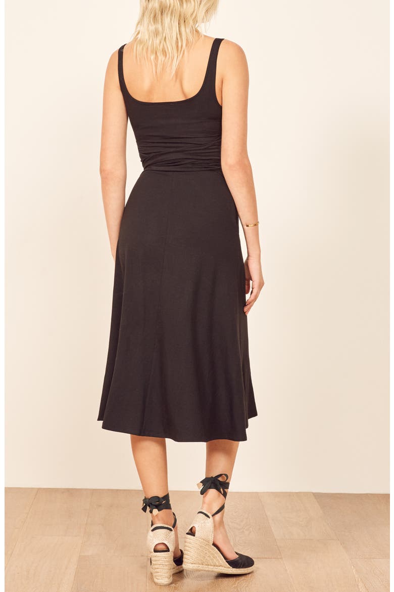 August Dress, Alternate, color, BLACK