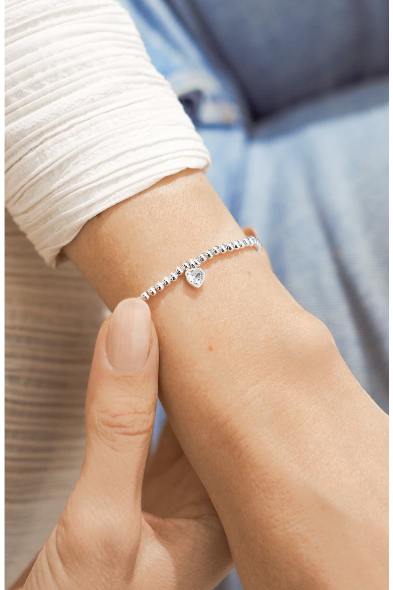 A Little '50th Birthday' Bracelet, Alternate, color, Metallic Silver