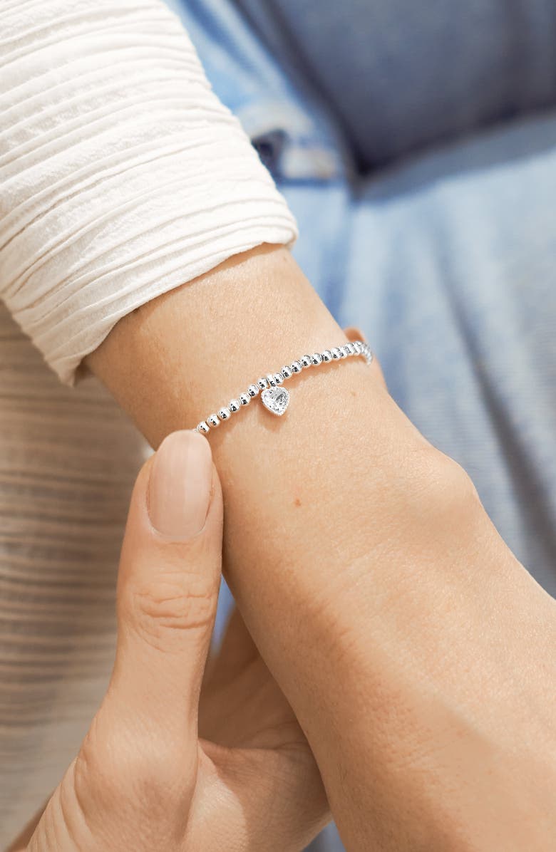 A Littles & Co A Little '50th Birthday' Bracelet, Alternate, color, Metallic Silver