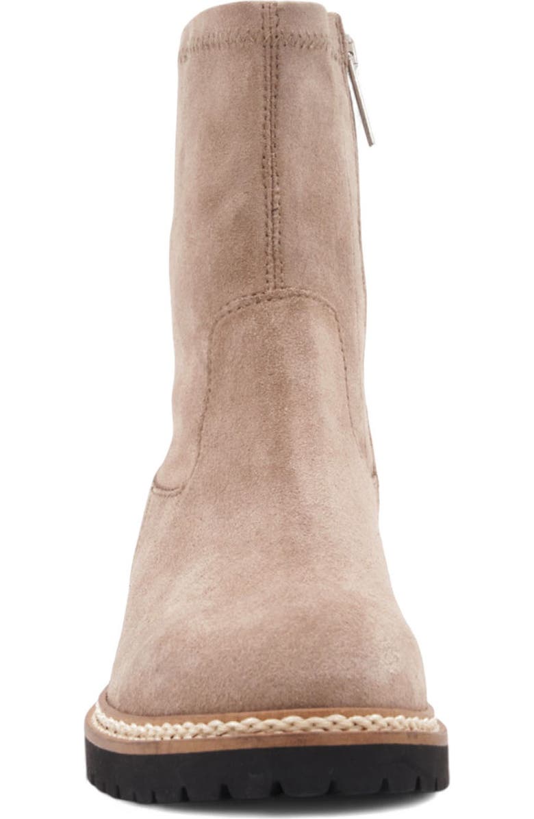 Aquatalia Maryann Weatherproof Suede Bootie, Alternate, color, Taupe Suede