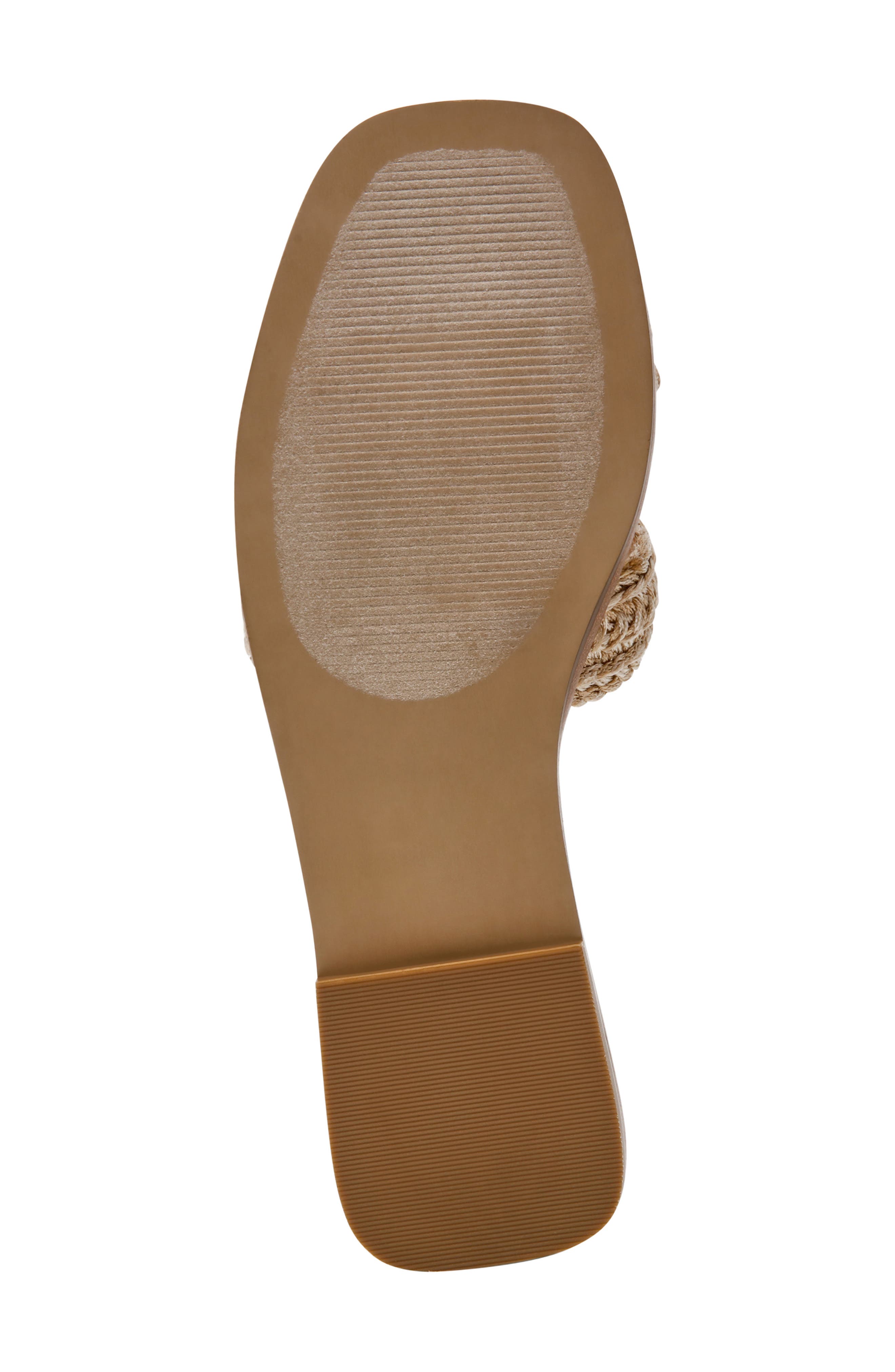 Steve Madden Hadyn Woven Strap Slide Sandal, Alternate, color, Raffia