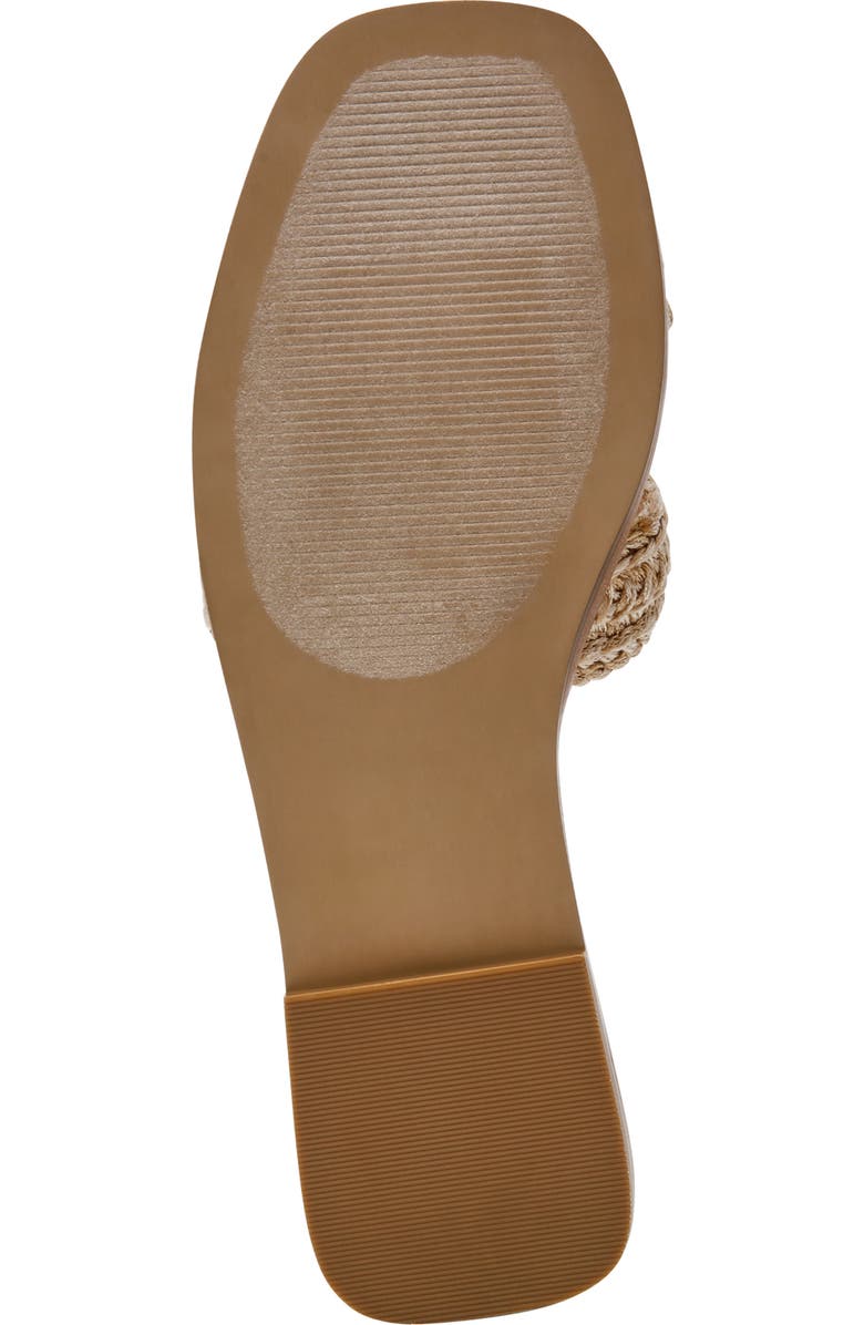Steve Madden Hadyn Woven Strap Slide Sandal, Alternate, color, Raffia