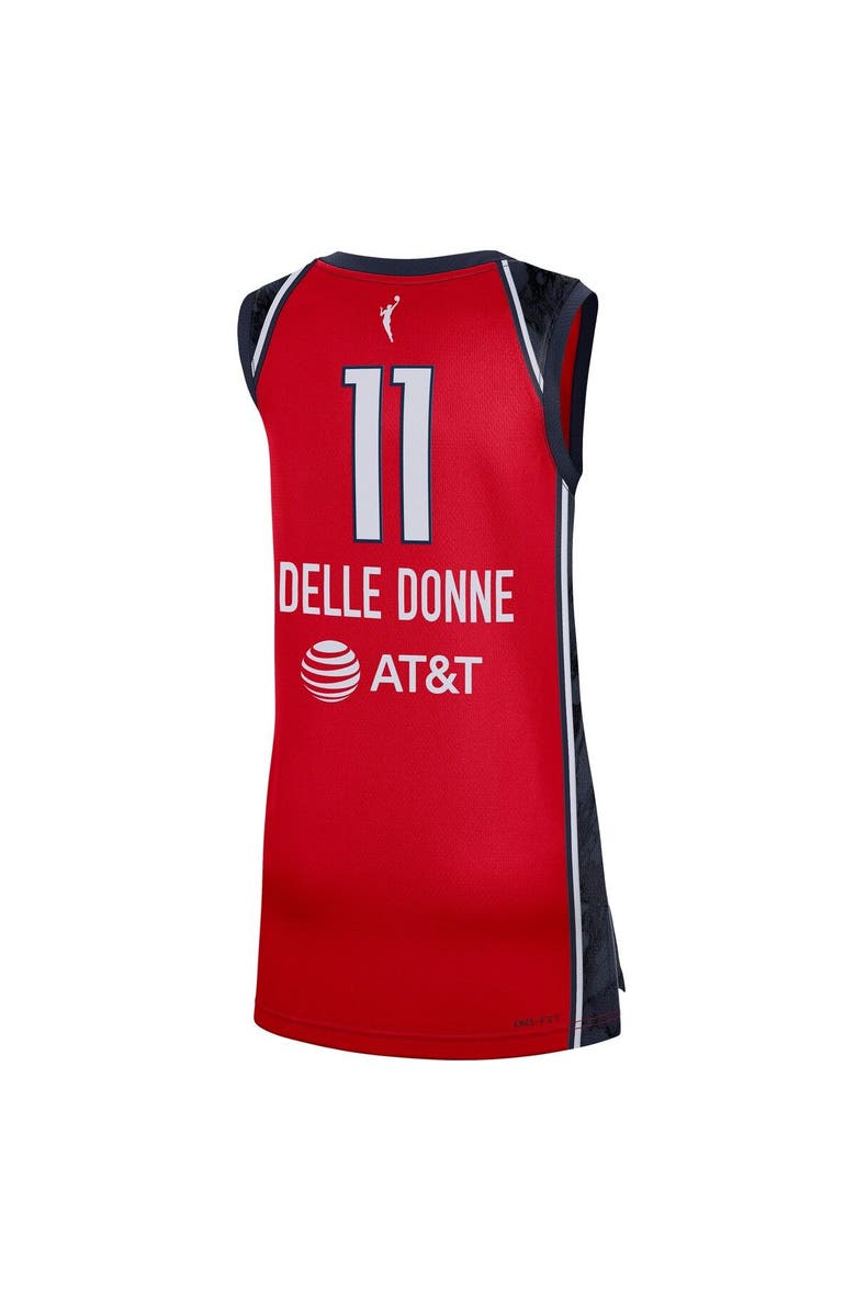 Nike Women's Nike Elena Delle Donne Red Washington Mystics 2021 Explorer Edition Victory Player Jersey, Alternate, color, 
