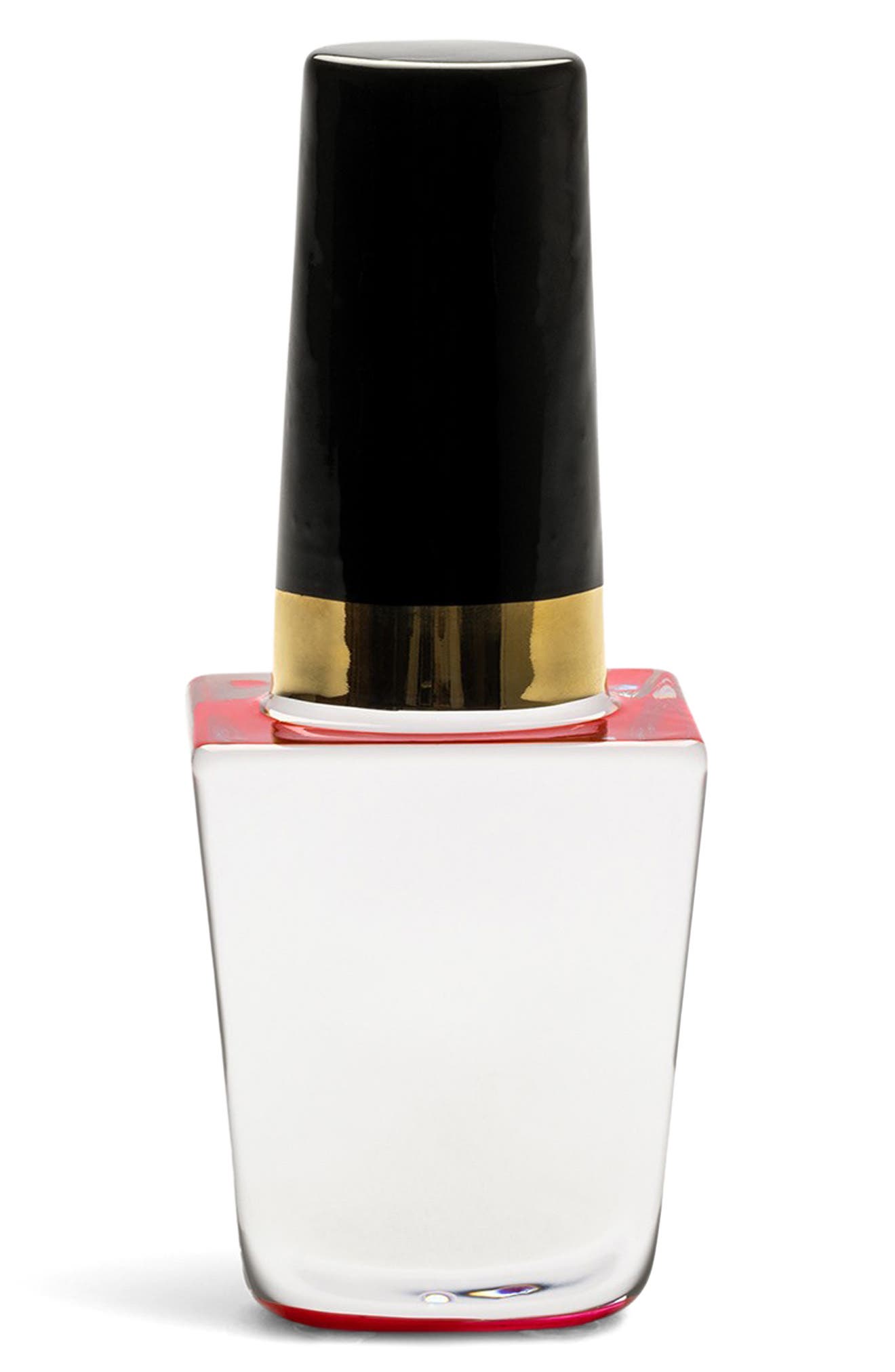 Kosta Boda Mini Nail Polish Glass Sculpture