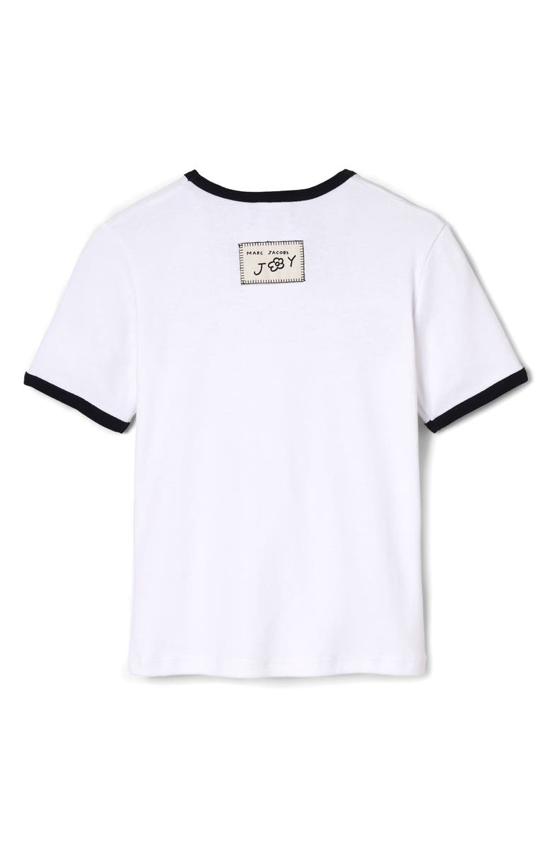 Marc Jacobs It's OK Graphic Ringer T-Shirt, Alternate, color,