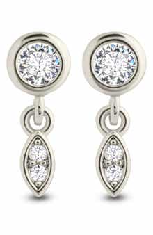 Sterling Forever Alice Cubic Zirconia Drop Earrings