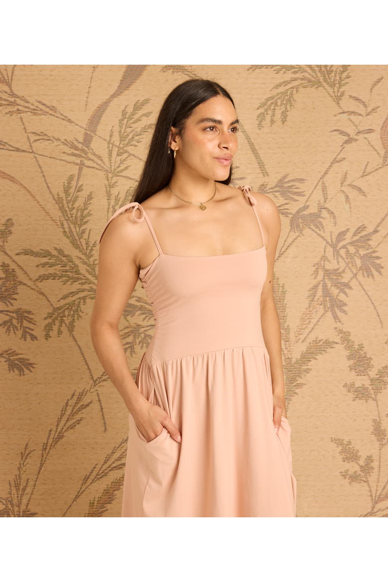 Scarlett Dress, Alternate, color, Tearose