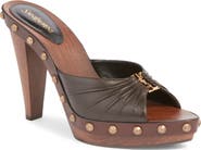 Saint Laurent Babylone Clog Sandal