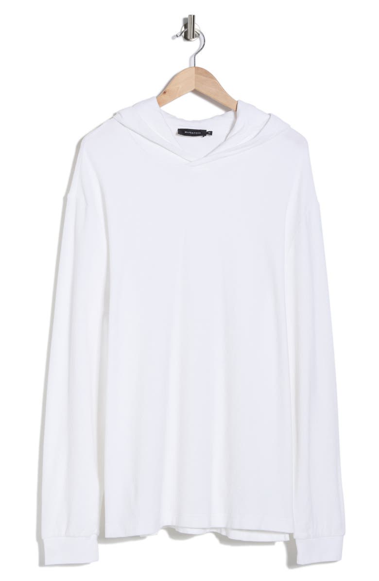 Bugatchi Cotton French Terry Hoodie, Main, color,