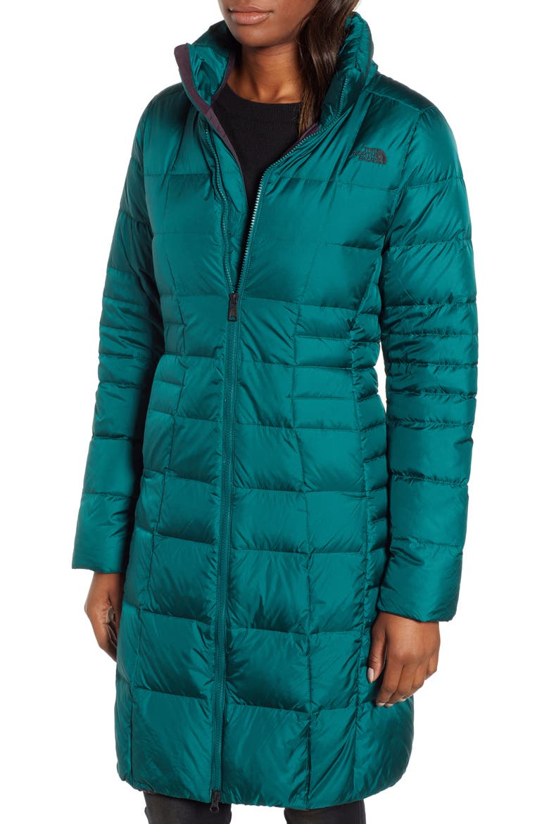 Metropolis III Water Repellent 550 Fill Power Down Hooded Parka, Alternate, color, BOTANICAL GARDEN GREEN