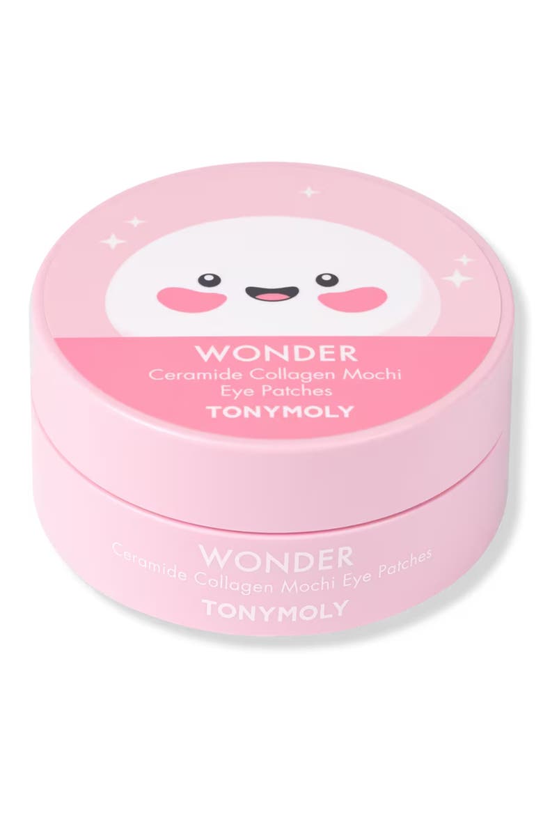Wonder Ceramide Collagen Mochi Eye Patches, Main, color, NO COLOR