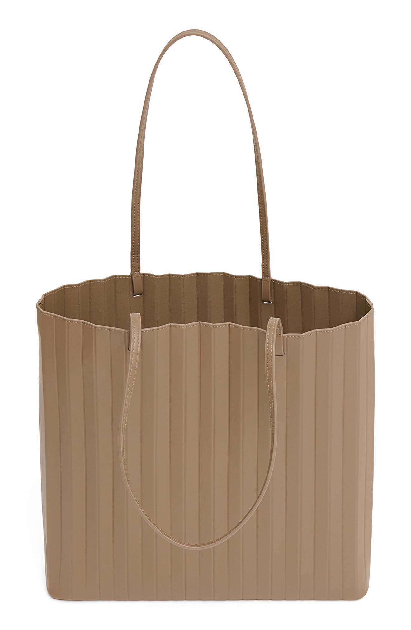 Large Filo Pleated Tote, Alternate, color, ANISE/ ANISE