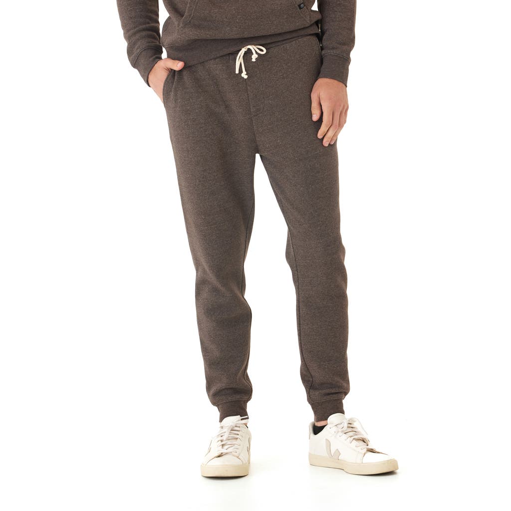 Threads 4 Thought Core Triblend Fleece Joggers In Brown