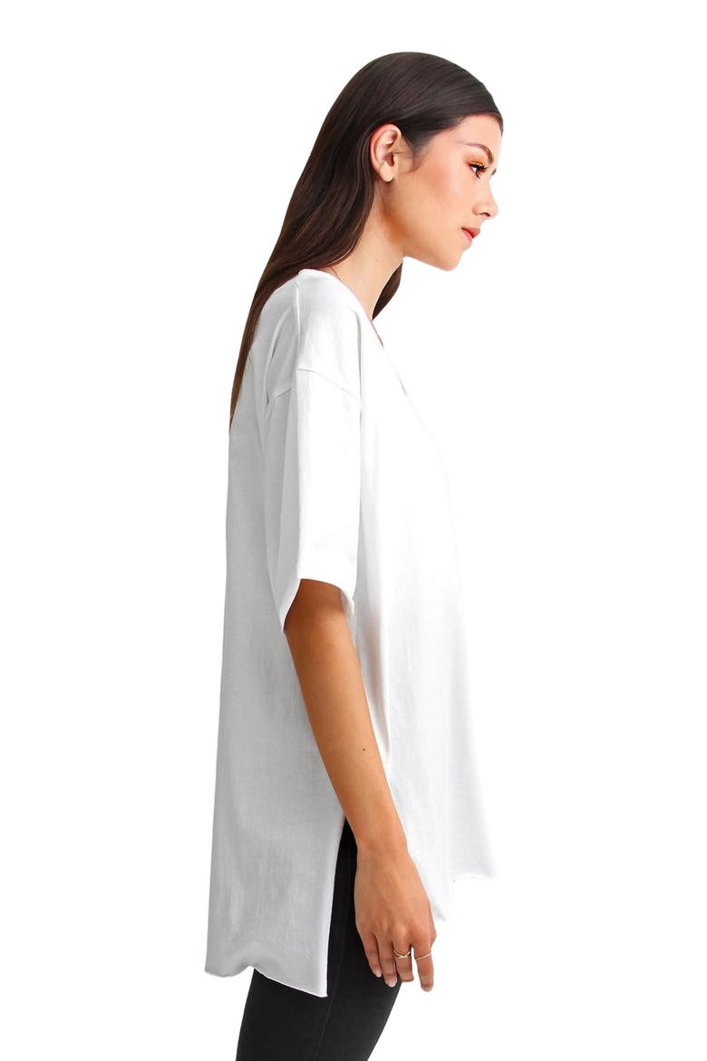 Brave Soul Oversized T-Shirt, Alternate, color, White