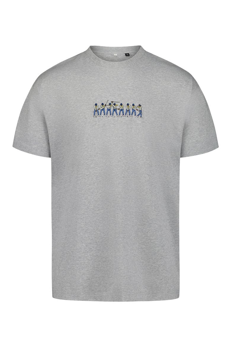 Progression Swingman Graphic T-Shirt, Main, color, HEATHER GREY