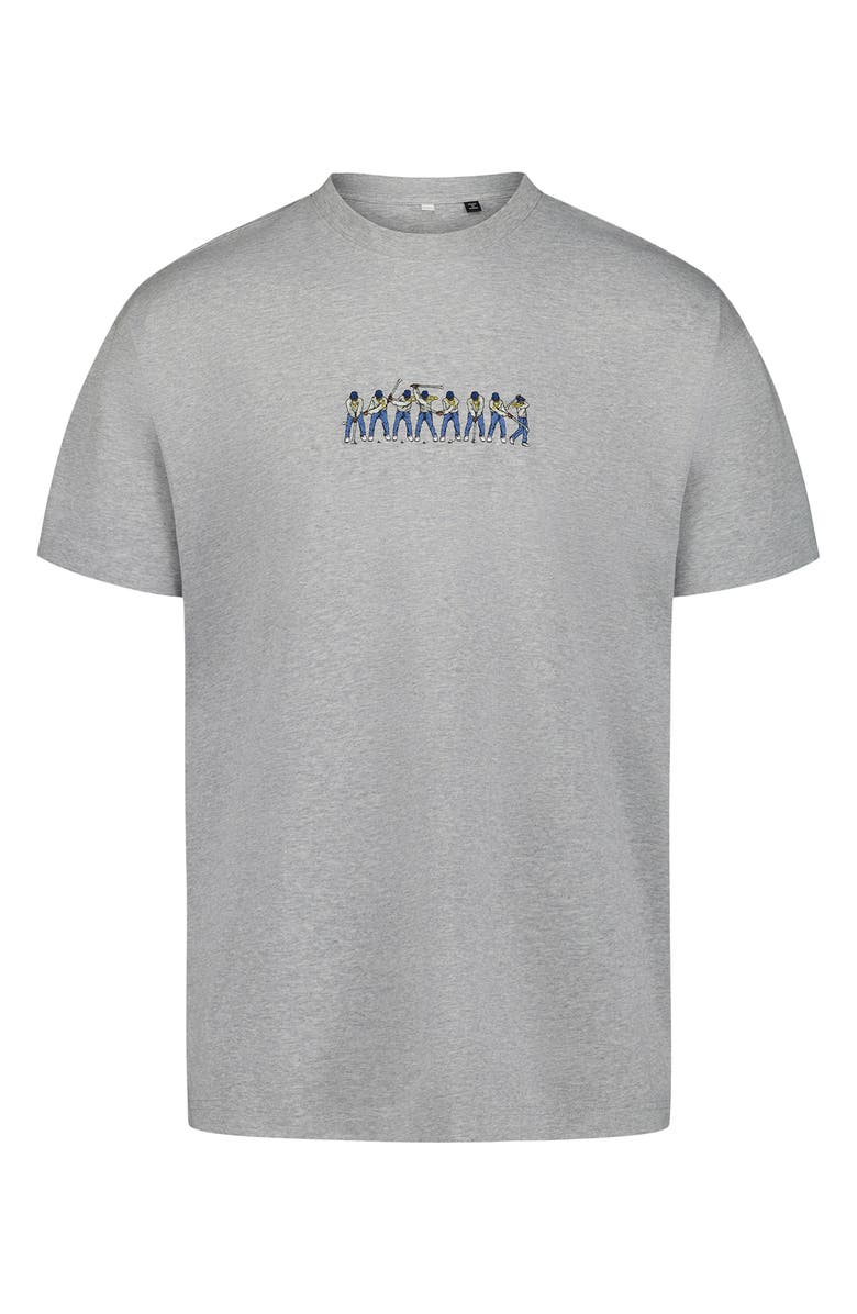 Eastside Golf Progression Swingman Graphic T-Shirt, Main, color, Heather Grey
