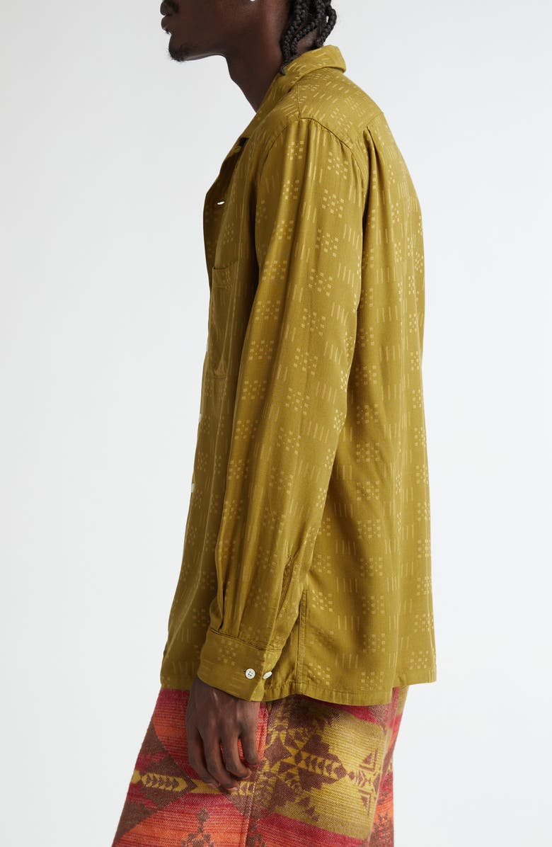 BEAMS Convertible Collar Button-Up Shirt, Alternate, color, 