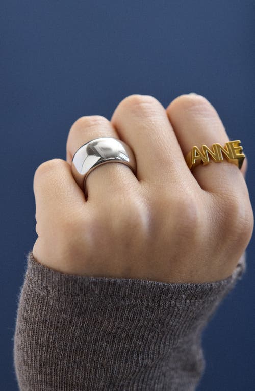 Baublebar Ari Band Ring In Silver