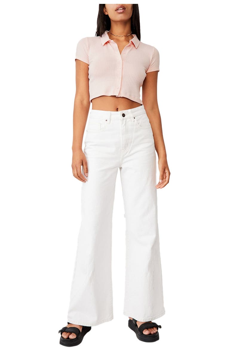 Cotton On Mila Polo Short Sleeve Top, Alternate, color,