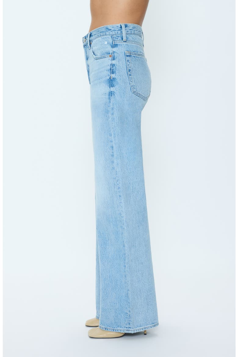 Larsen High Waist Wide Leg Jeans, Alternate, color, MELLOW