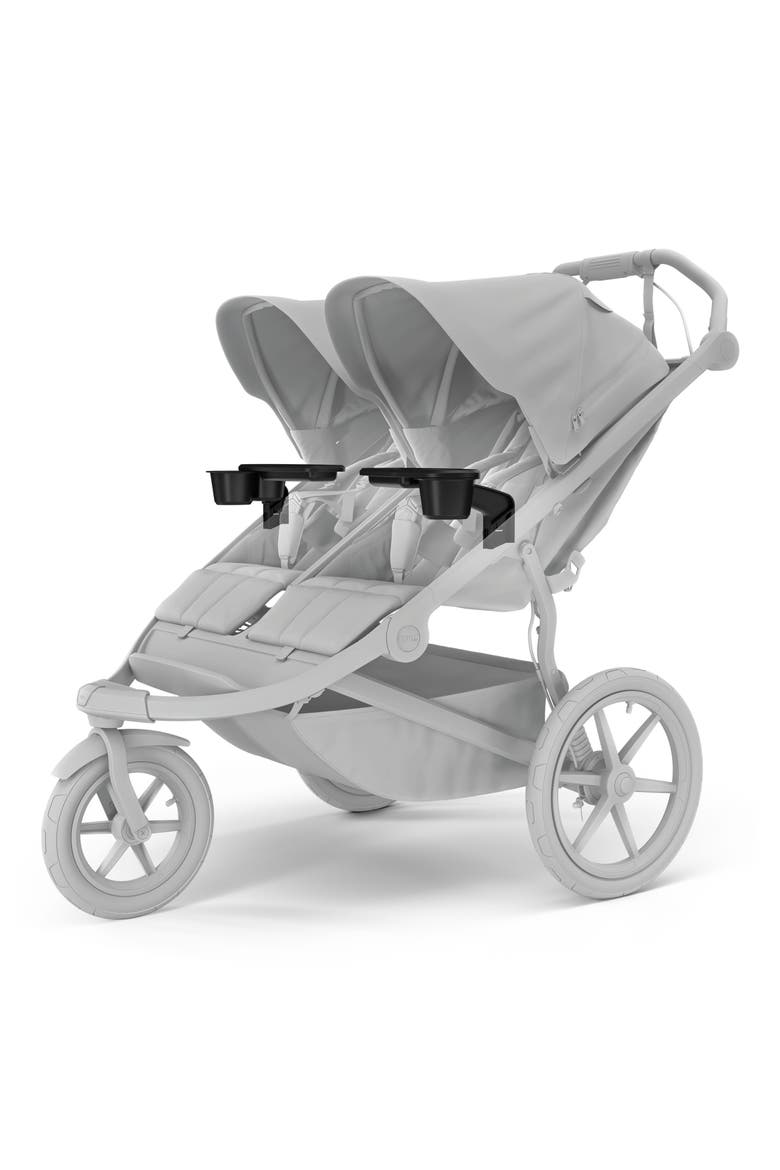 Urban Glide 3 Double All-Terrain Stroller Bundle, Alternate, color, BLACK