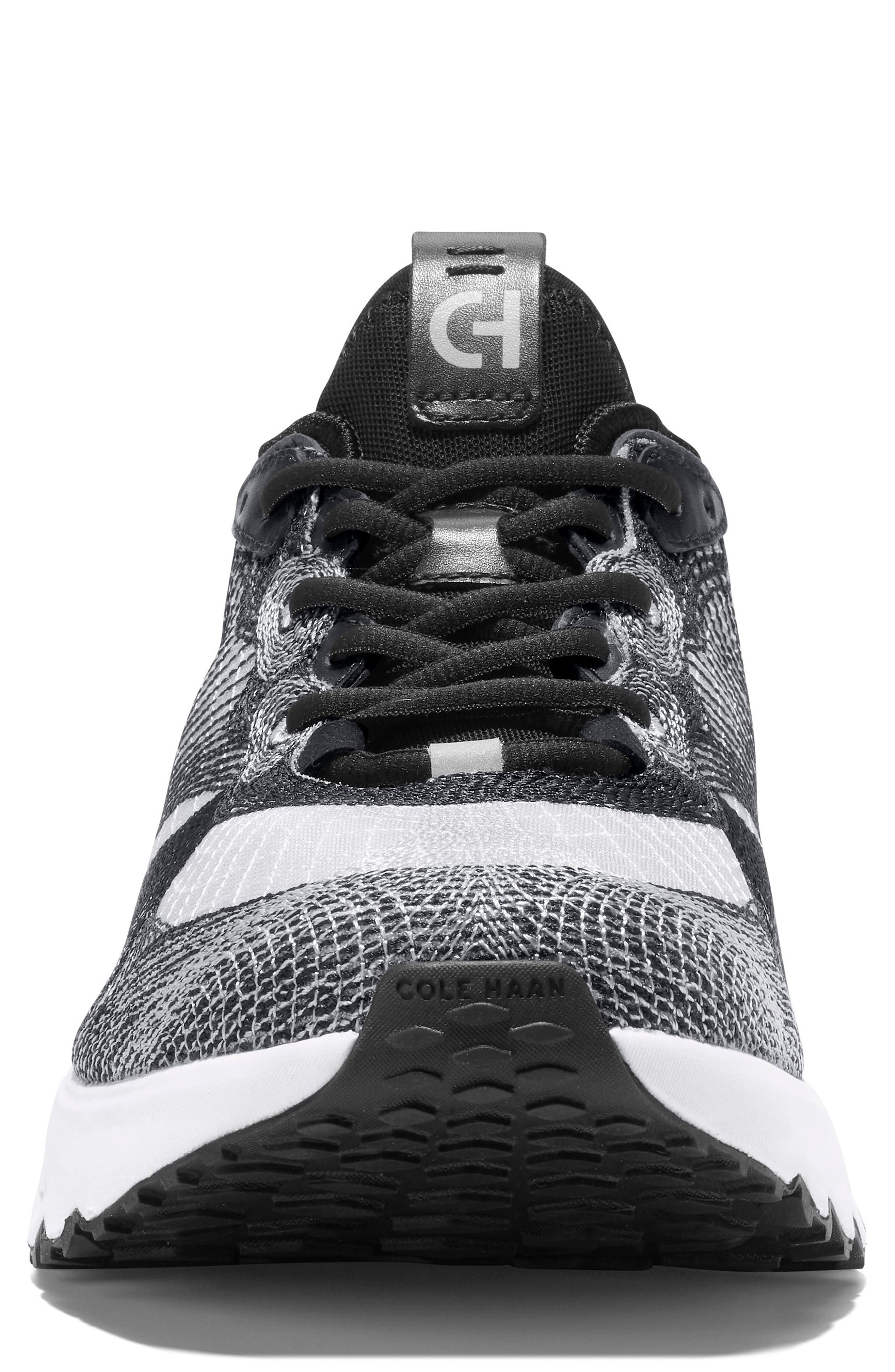 Cole Haan 5.Zerogrand Embrostitch Running Shoe, Alternate, color, Black/ Gray Pinstripe/ Optic