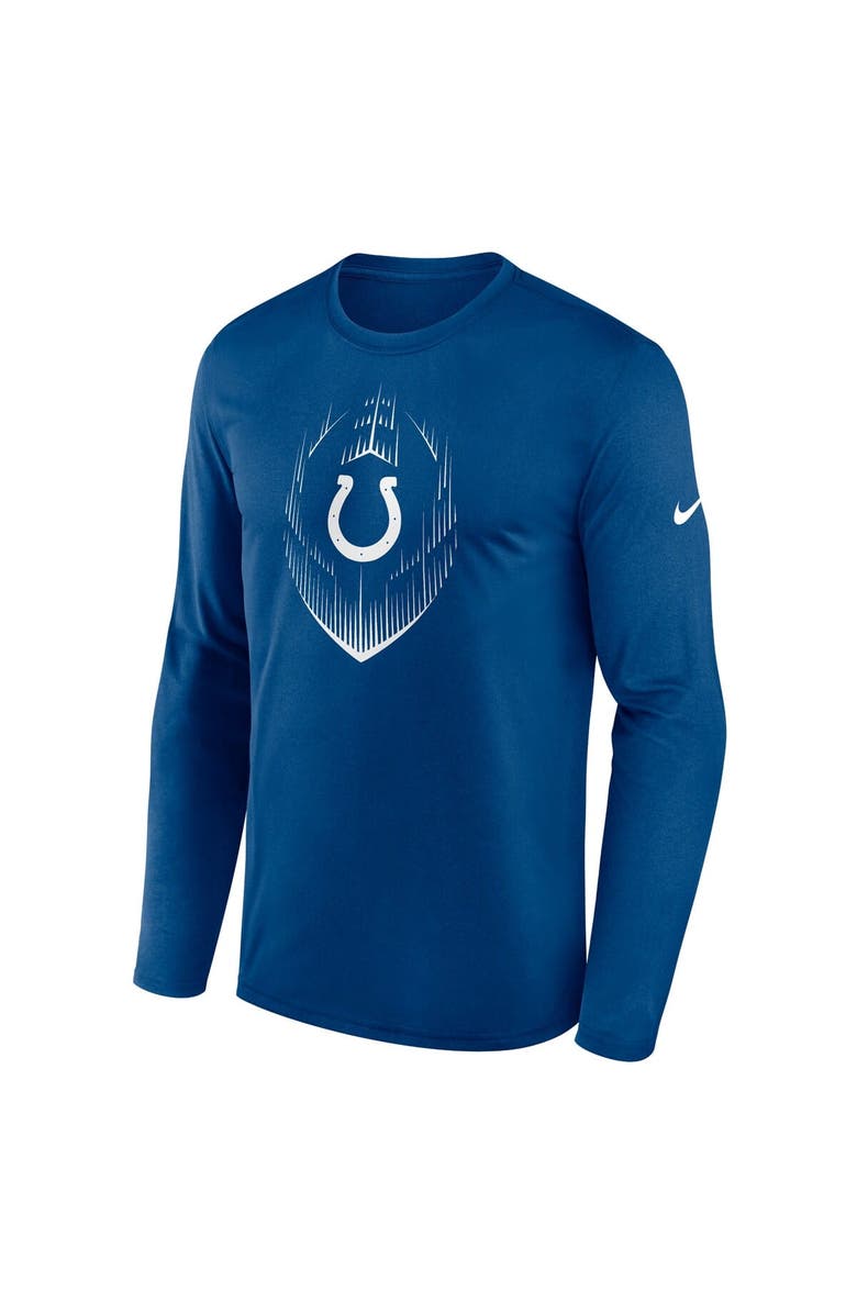 Nike Men's Nike Royal Indianapolis Colts Legend Icon Long Sleeve T-Shirt, Alternate, color, 