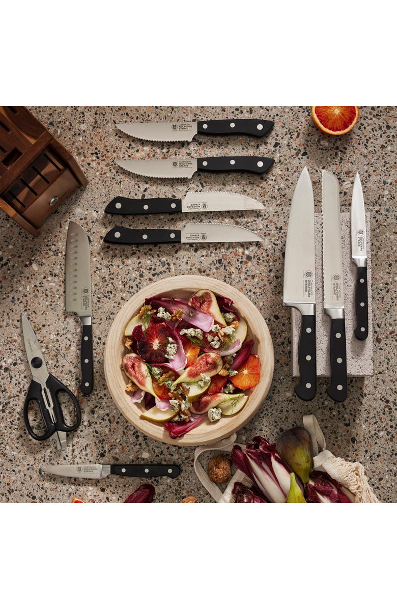 Cuisine::pro<sup>®</sup> WOLFGANG STARKE Kutchin 11-Piece Knife Block, Alternate, color, Black