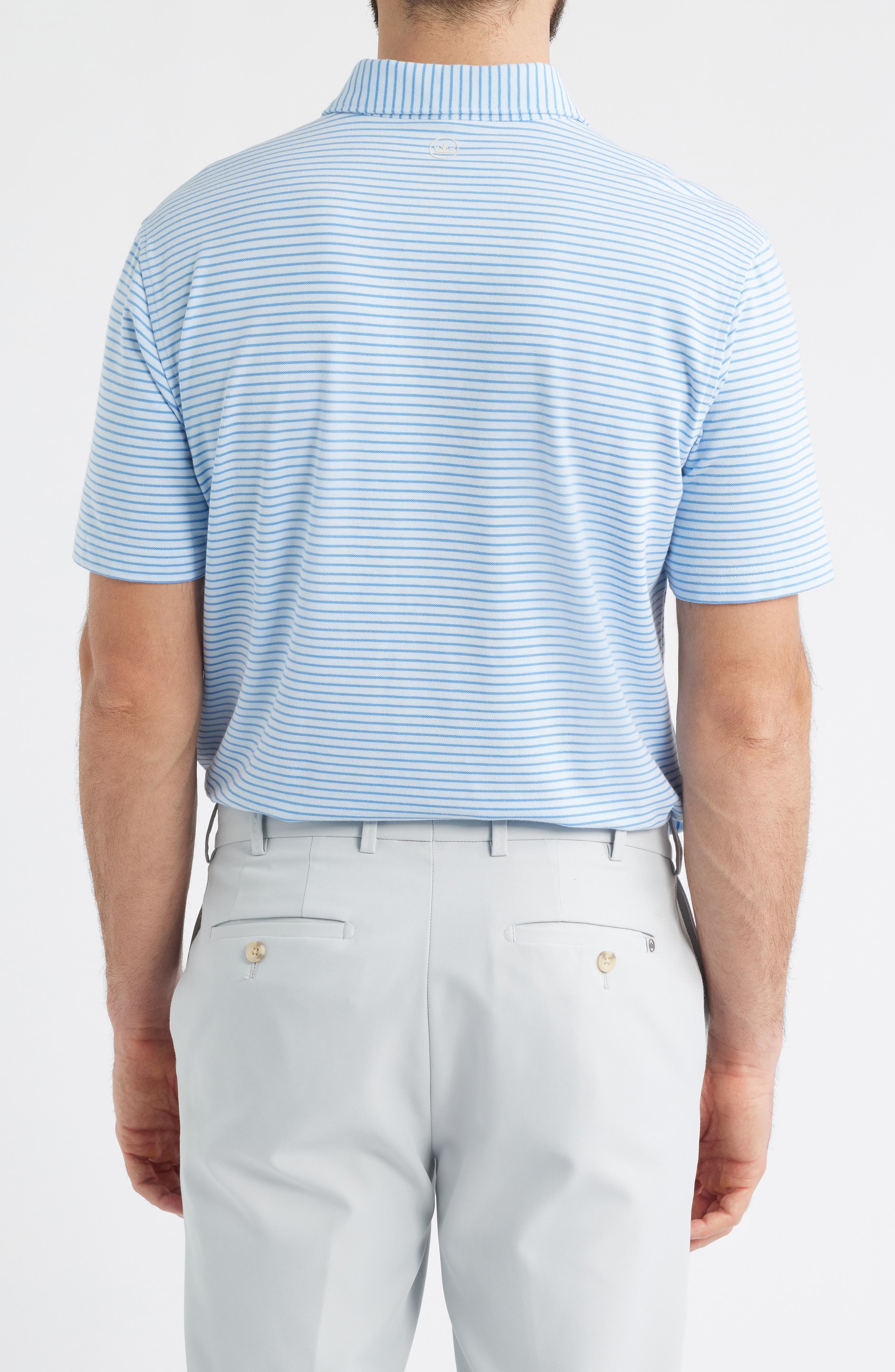 Peter Millar Crown Crafted Albatross Pima Cotton Blend Polo — фото 2