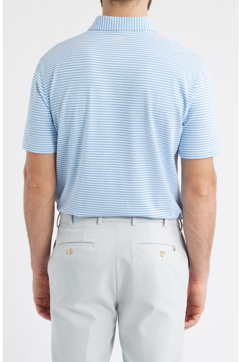 Crown Crafted Albatross Pima Cotton Blend Polo, Alternate, color, BLUE BRISK