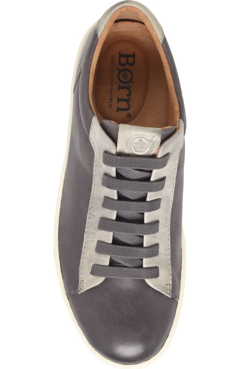 Børn Allegheny Sneaker, Alternate, color, Grey/ Light Grey Leather