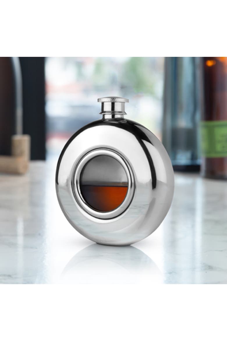 Irving 5 oz Scope Flask in Stainless Steel, Alternate, color, Silver
