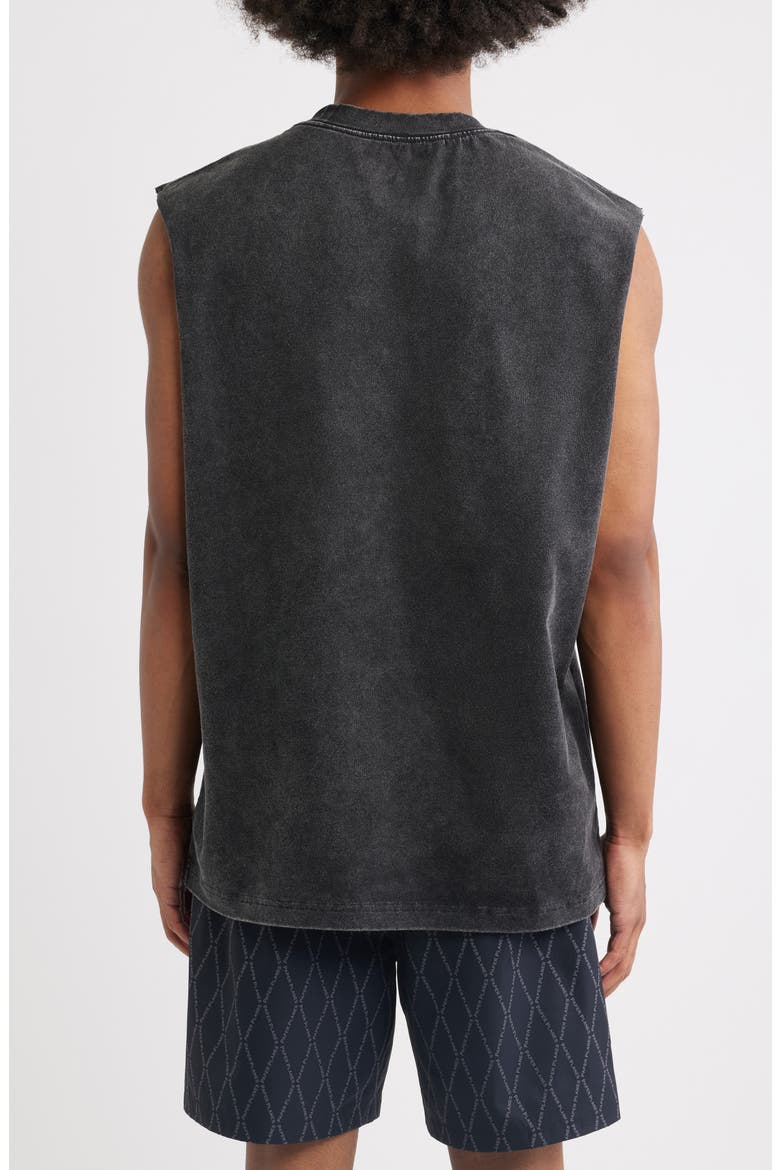 Graphic Muscle Tank, Alternate, color, WASHED BLACK