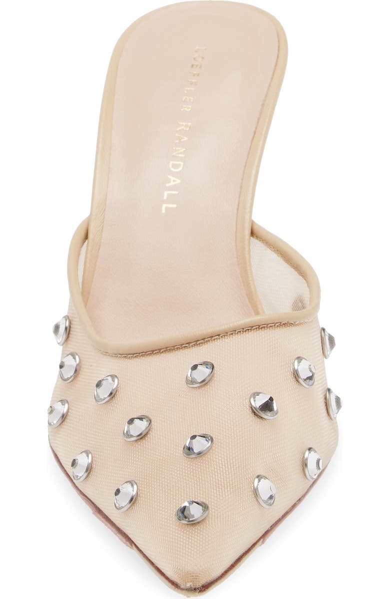 Loeffler Randall Paloma Embellished Pointed Toe Mule, Alternate, color,