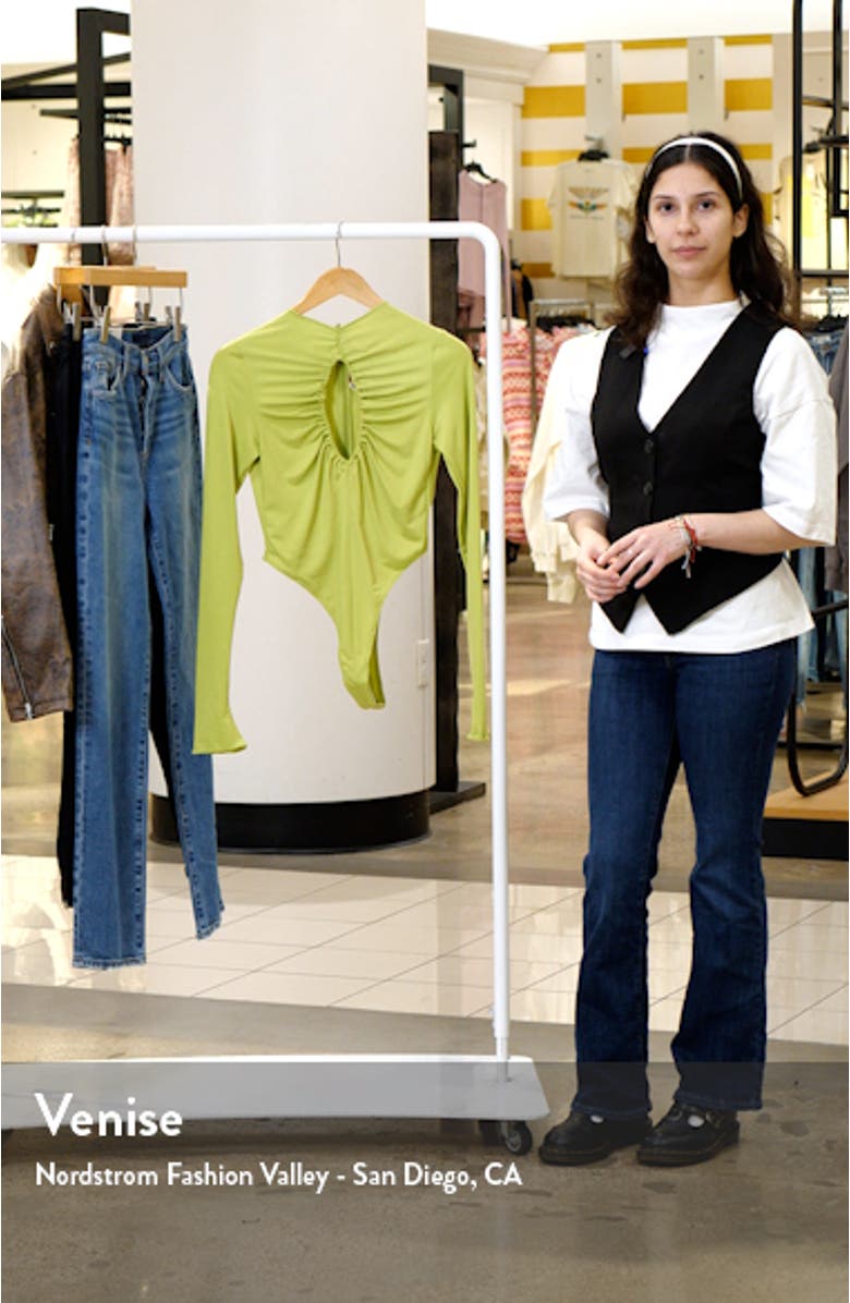 Estrelle Cutout Bodysuit, sales video thumbnail