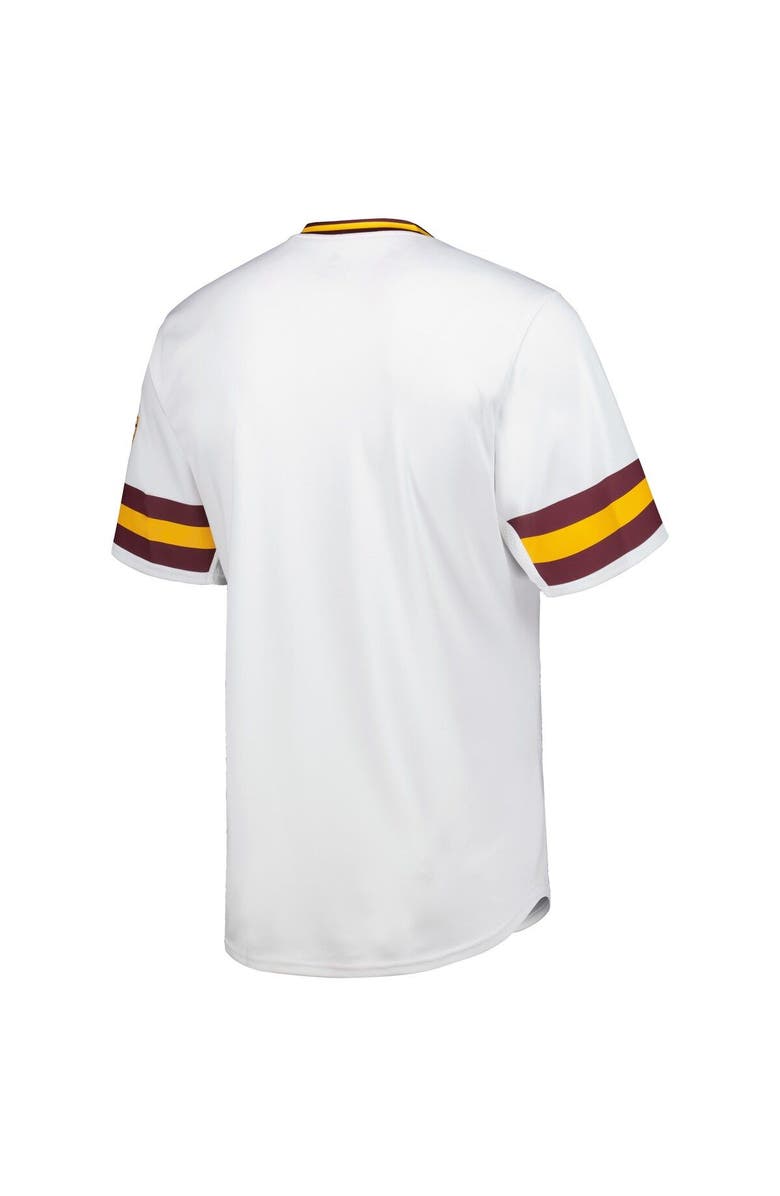 adidas Men's adidas White Arizona State Sun Devils Replica Baseball Jersey, Alternate, color, White