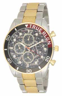 True Religion Buddha Chronograph Bracelet Watch, 44mm