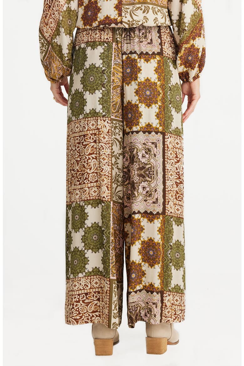 Freedom Wide Leg Pants, Alternate, color, PAISLEY GARDENS