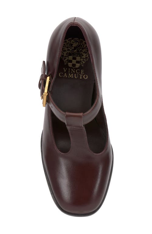 Vince Camuto Micha T-strap Pump In Brown