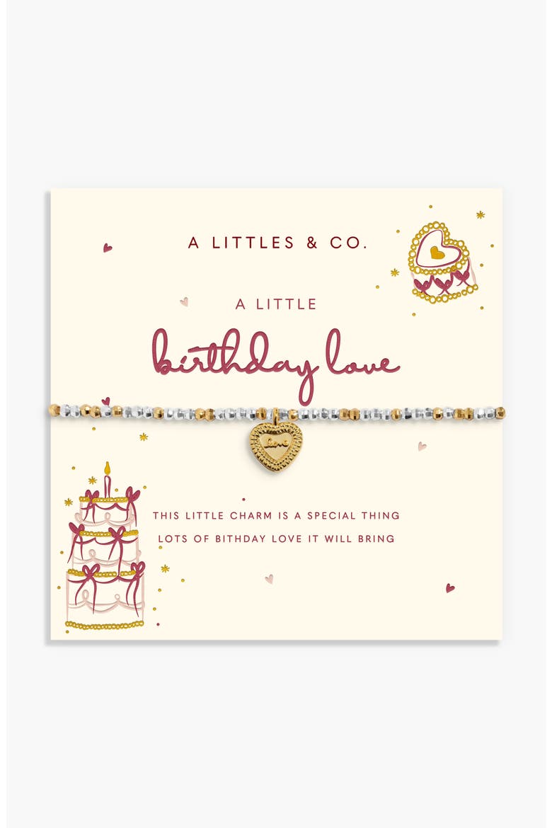 Little Stories 'Birthday Love' Bracelet, Main, color, Mixed