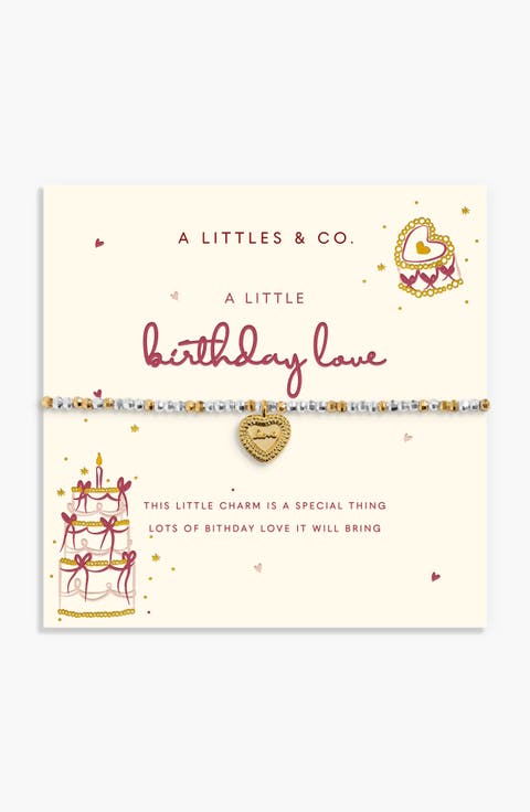 Little Stories 'Birthday Love' Bracelet