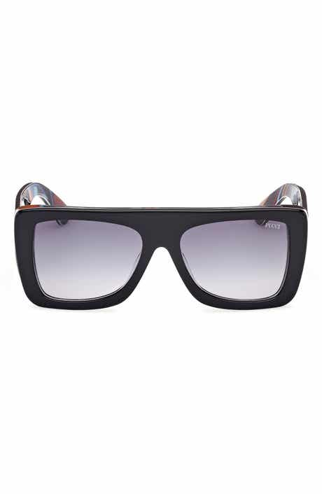 Emilio Pucci 56mm Square Sunglasses