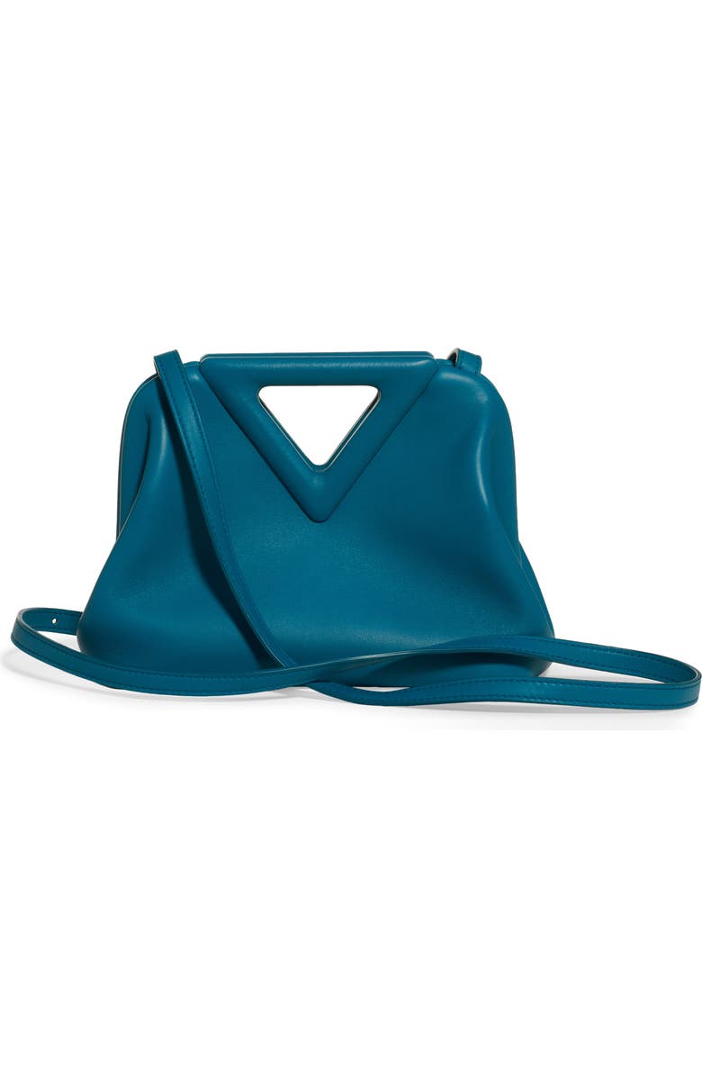 Bottega Veneta Small Triangle Leather Shoulder Bag, Alternate, color,