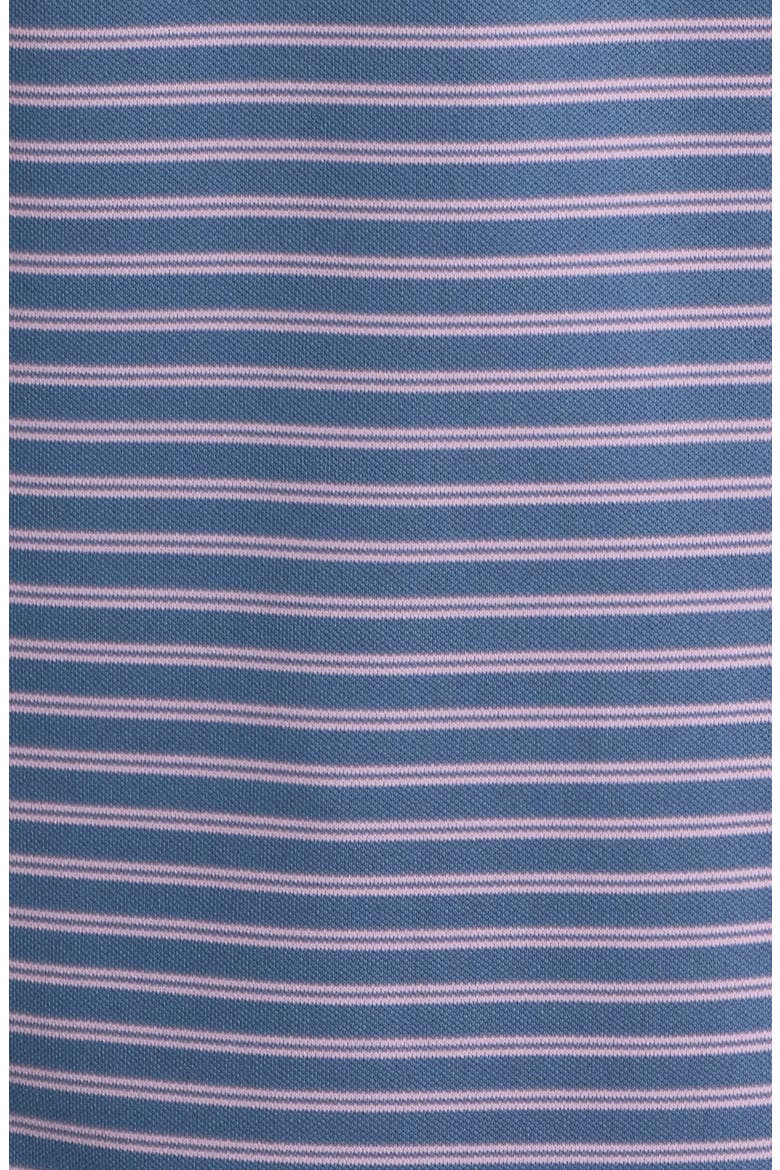 Crown Crafted Beam Performance Striped Polo, Alternate, color, CADET