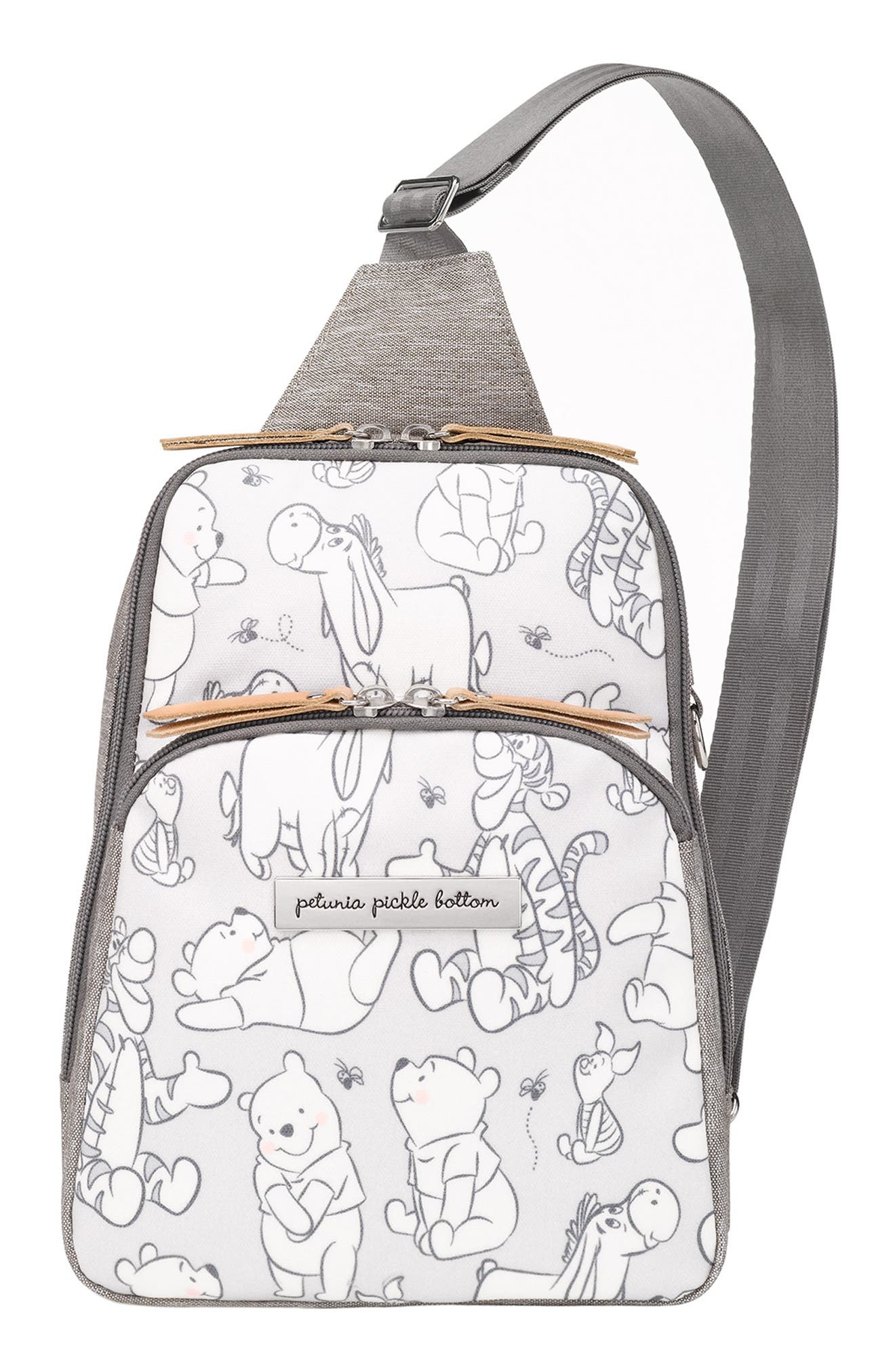 Petunia Pickle Bottom x Disney Winnie the Pooh Crisscross Sling Bag, Main, color, 