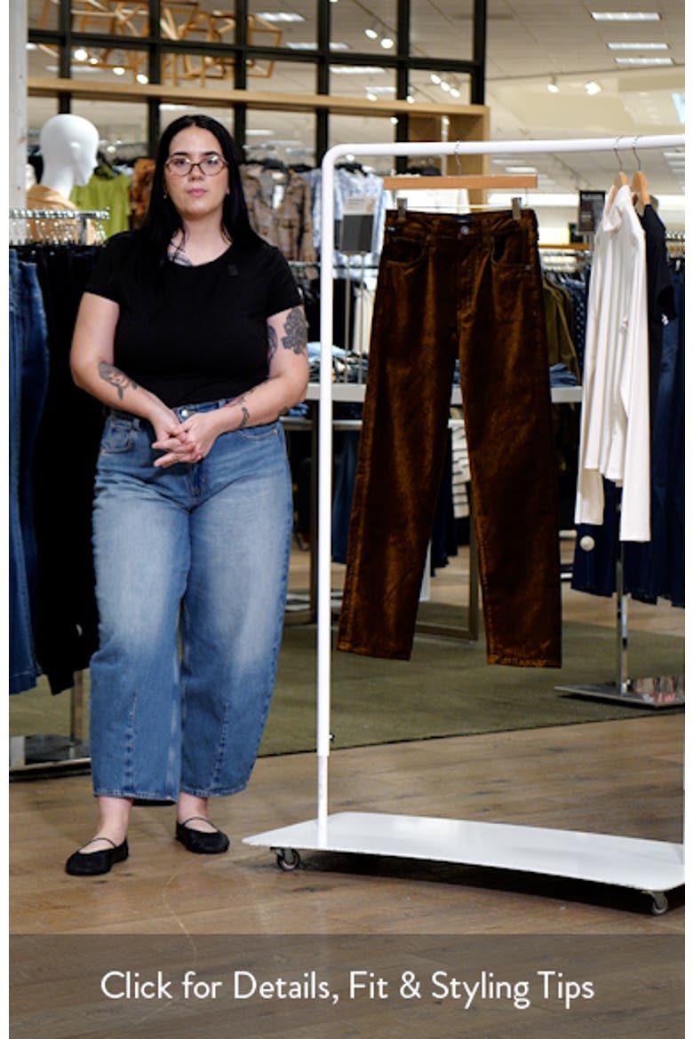 Delfina High Waist Straight Leg Jeans video