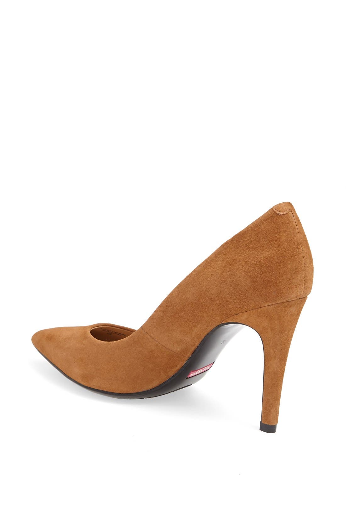 'Lamis' Pump, Alternate, color, LUGGAGE SUEDE